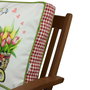 Aberto Design Cojín YM1179 Multicolor 42 x 42 cm